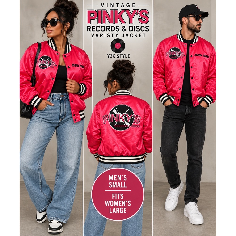 S 171 Headgear Classics Next Friday Pinky's Records Day Day Satin Varsity Jacket